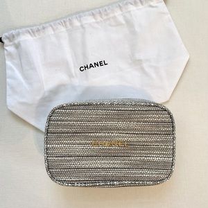 Chanel holiday 2022 cosmetic pouch.